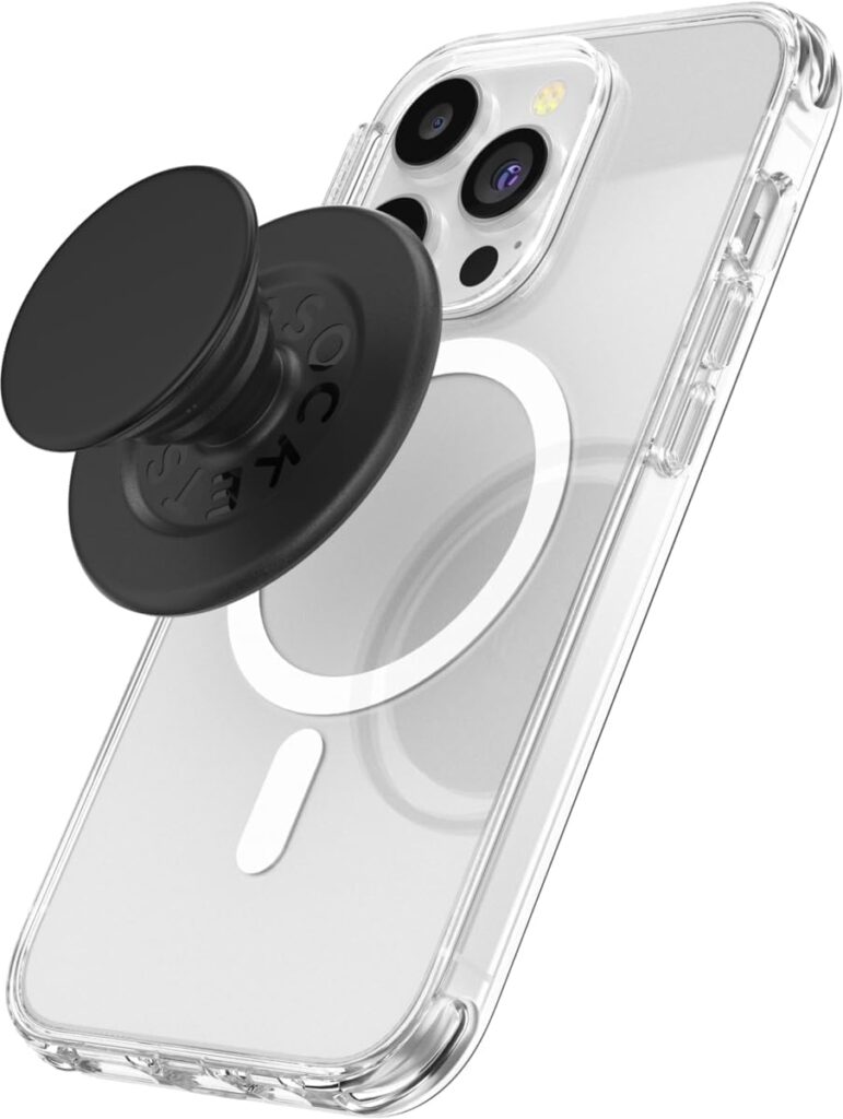 PopSockets Phone Grip for MagSafe, Magnetic Holder, Phone Stand –