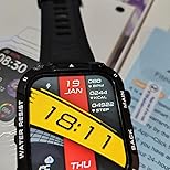 Military Smart Watch for Men with Call Function,Fitness Smartwatch for