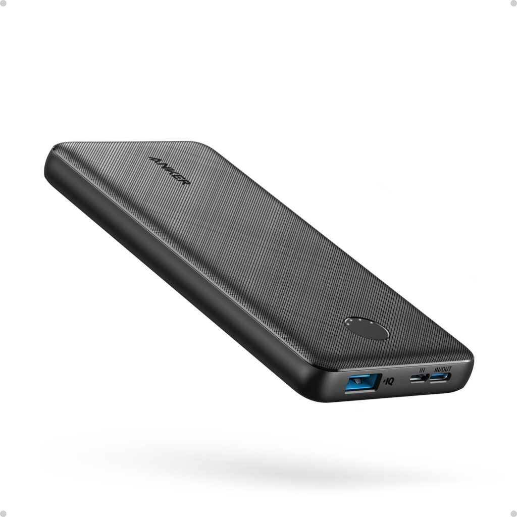 Anker Power Bank(PowerCore 10K), Compact Travel-Ready 10,000mAh Battery Pack with